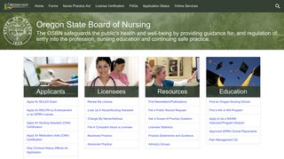 Oregon State Board of Nursing