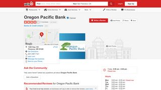 Oregon Pacific Bank - Banks & Credit Unions - 1365 Hwy 101 ...