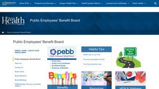 Oregon Health Authority : Public Employees' Benefit Board : Public ...