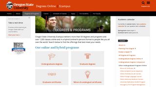 Online & Distance Degrees | Oregon State Ecampus | OSU Degrees ...