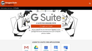 G Suite - Information Services | Oregon State University