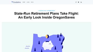 State-Run Retirement Plans Take Flight: An Early Look Inside ...
