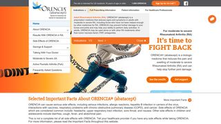 ORENCIA® (abatacept) | Official Patient Website