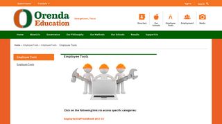 Employee Tools - Orenda Education