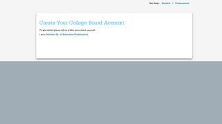 Signup-Check - SAT - The College Board