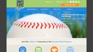 Donate Life Arizona: Organ Donation Saves Lives. Register now!