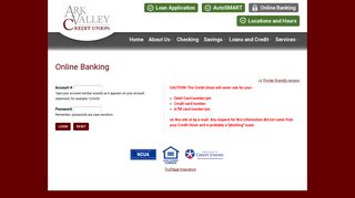 Online Banking | Ark Valley Credit Union