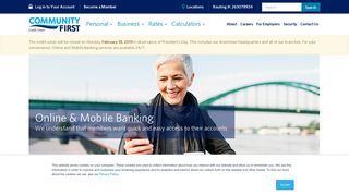 Online Banking at Community First Credit Union - Community First