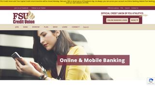 Online & Mobile Banking | FSU Credit Union