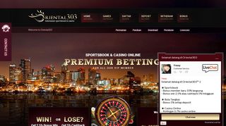Oriental303™ : Premium Betting