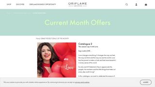Oriflame India - Current Month Offers | Oriflame cosmetics