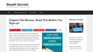 Origami Owl Review: Read This Before You Sign-up! | | Stealth Secrets