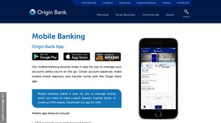 Mobile Banking | Origin Bank
