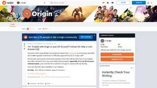 Origin: Powered by EA - Reddit