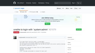 unable to login with `system:admin` · Issue #21079 · openshift/origin ...