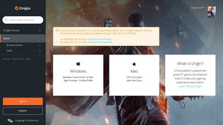 Download Origin Client for PC or Mac | Origin