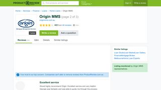 Origin MMS Reviews (page 2) - ProductReview.com.au