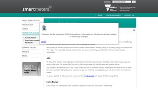 Smart Meters - Smart Meter compatible web portals