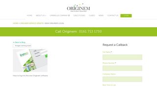 New Originem Login | Originem