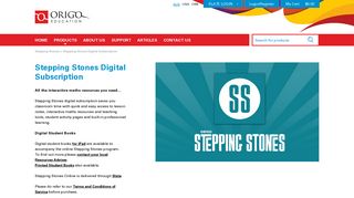 Interactive Maths Resources | Stepping Stones | ORIGO Education