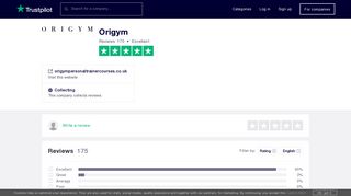 Origym Reviews | Read Customer Service Reviews of ... - Trustpilot