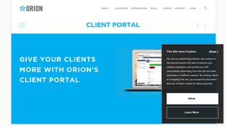 Orion's Client Web Portal - Give Your Clients More - Orion Advisor
