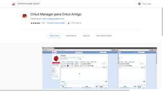 Orkut Manager para Orkut Antigo - Google Chrome