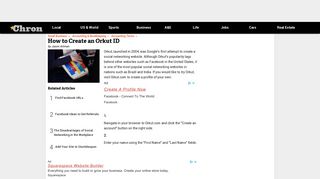 How to Create an Orkut ID | Chron.com