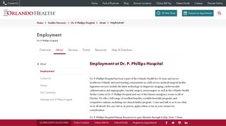 Employment - Orlando Health