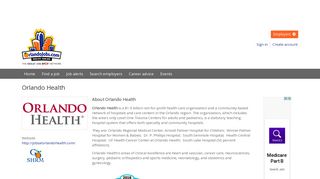 Jobs with Orlando Health