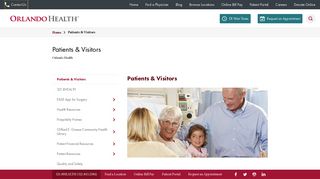Patients & Visitors - Orlando Health