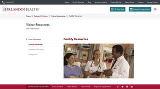 Visitor Resources - Orlando Health