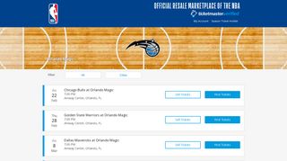 Orlando Magic Tickets 2018-19 | NBA Official Resale Marketplace