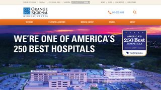 Orange Regional Medical Center; Middletown, NY | Regional Hospital