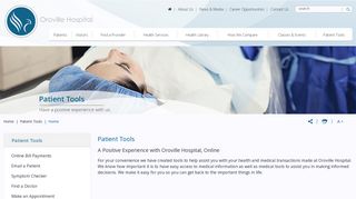 Patient Tools | Oroville Hospital