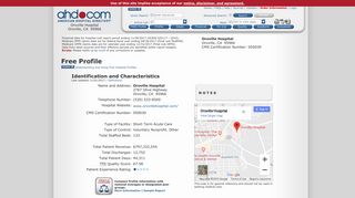 American Hospital Directory - Oroville Hospital (050030) - Free Profile