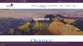 Orridge – Christie Group plc