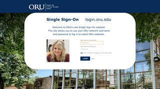 ORU Single Sign-On – login.oru.edu