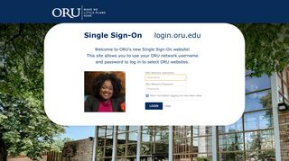 ORU Single Sign-On – login.oru.edu - Oral Roberts University