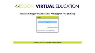 Oregon Virtual Education (ORVED)
