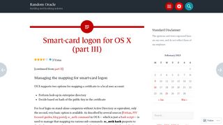 Smart-card logon for OS X (part III) – Random Oracle