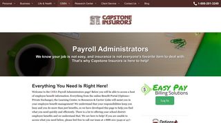 Payroll Administrators | Capstone Insurors Inc