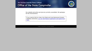 Office of the New York State Comptroller - Thomas P. DiNapoli - Home