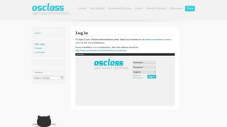 Log in - Osclass