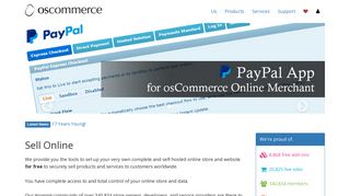 osCommerce: Creating Online Stores Worldwide