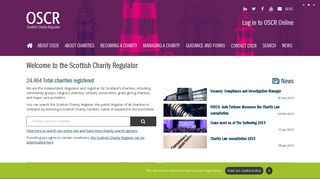 OSCR | Welcome to the Scottish Charity Regulator