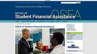 Office of Student Financial Assistance / Massachusetts Department of ...