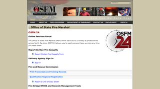 OSFM 24 - NCDOI OSFM |
