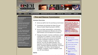 NCDOI OSFM | Fire and Rescue Commission -