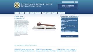 OSHRC: Home Page